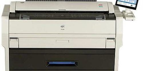 DEMO > ONLY 500 PRINTS!! Kip 7170 Engineering Copier Printer Plotter